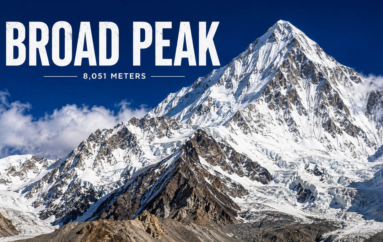 Nirmal Purja Broad Peak Avalanche: What Happened on the Deadly 2026 Expedition? 2 Broad peak in Pakistan